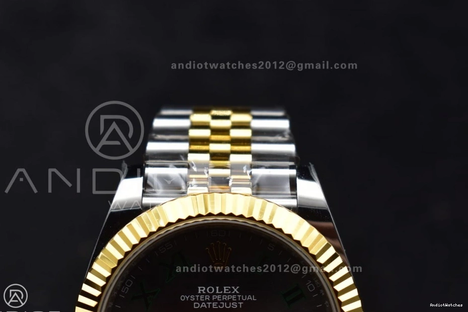 YG YG (Gain Steel Jubilee SS Bracelet TopPick SH3235 SS 41 Edition 1:1 126333 Dial Weight) 904L Gray on ARF DateJust Best Green Roman 620 0523